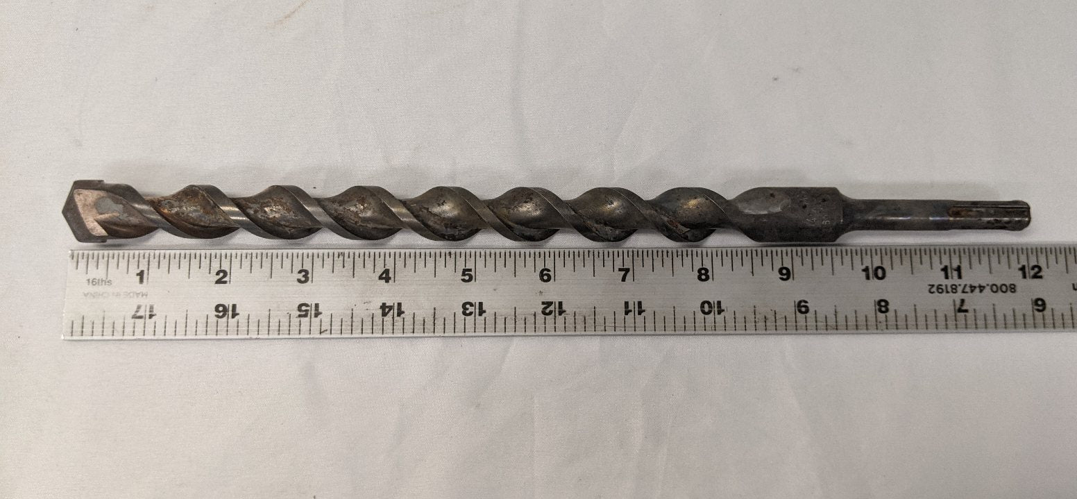 SDS Plus 19mm 3/4" Masonry Drill Bit Set - 4pc