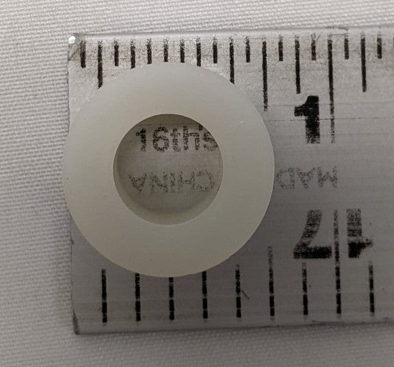 *Lot Of 100* New 3/8" ID X 3/4" OD X 5/16" Nylon Spacers