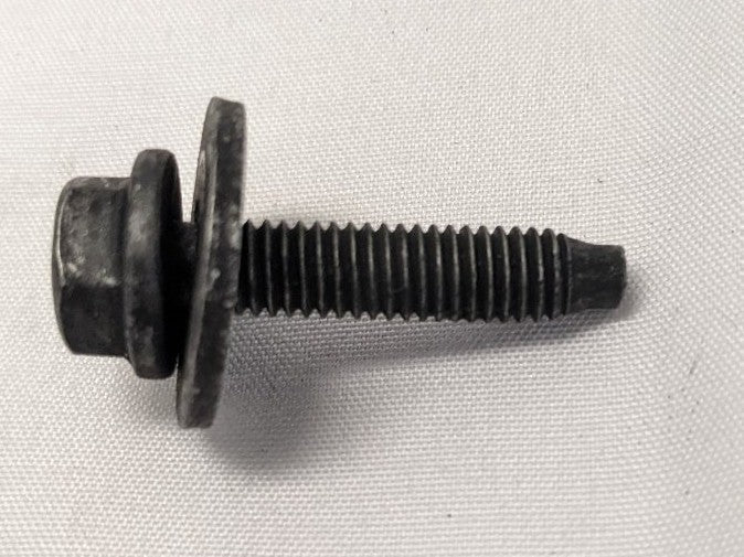 M6-1mm x 25mm Washer Hex Bolts Black Oxide Lot/50 | SK-16626K9-A