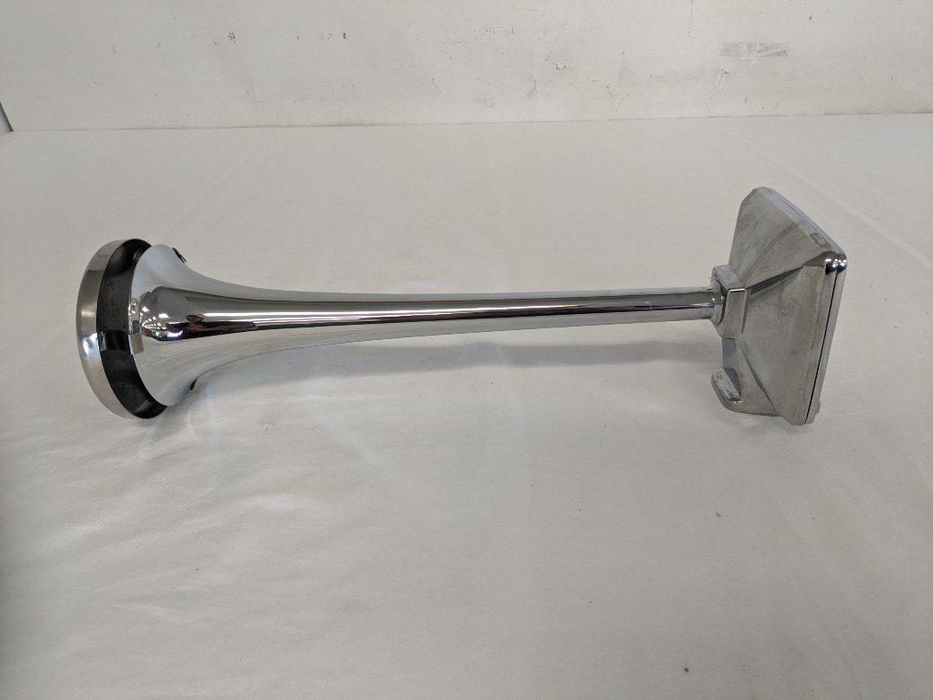 New Hadley 14" Chrome Air Horn - P/N  22-59130-000 (10104460706108)