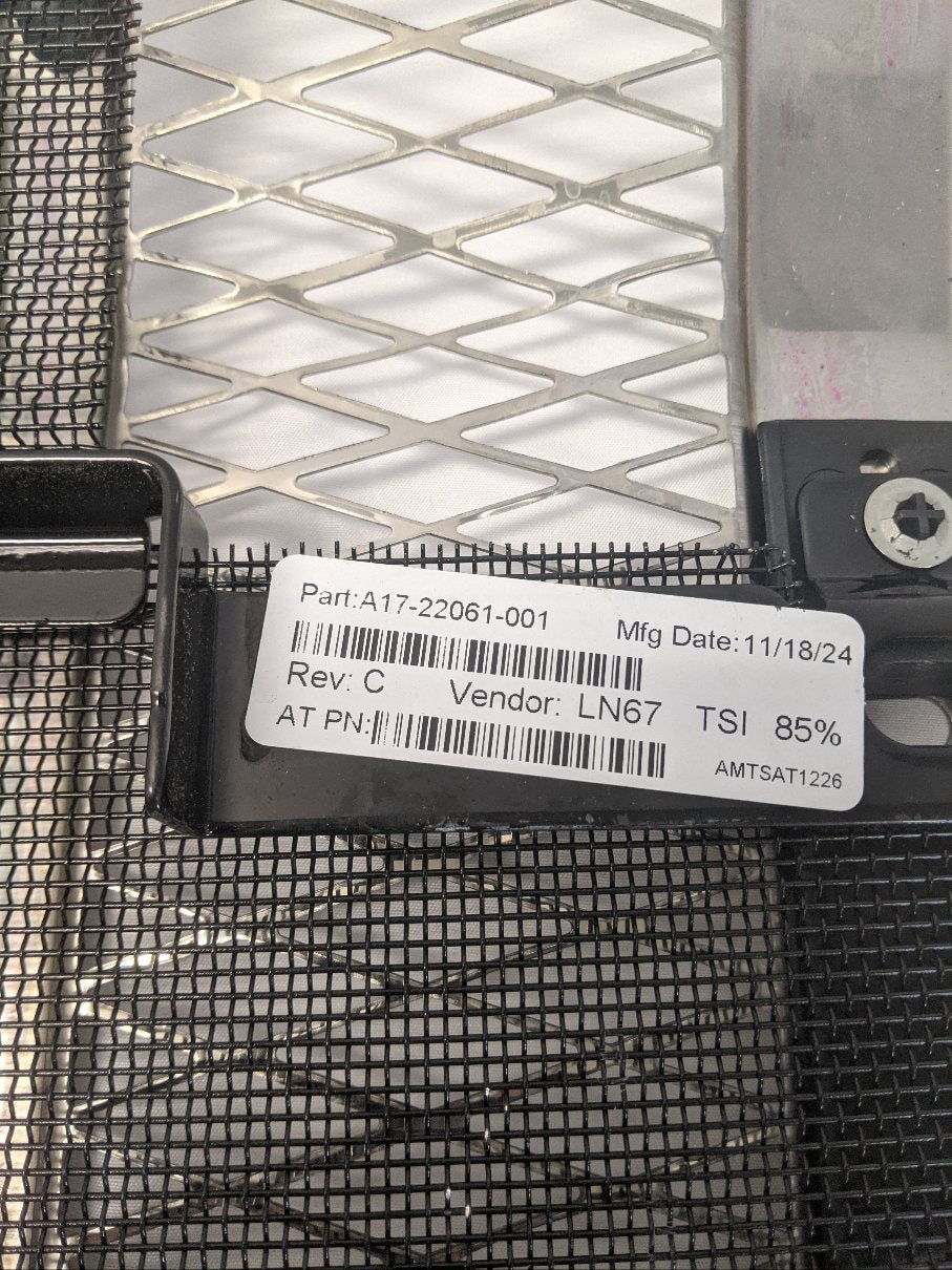 Western Star Chrome Radiator Mounted Grille | A17-22061-001