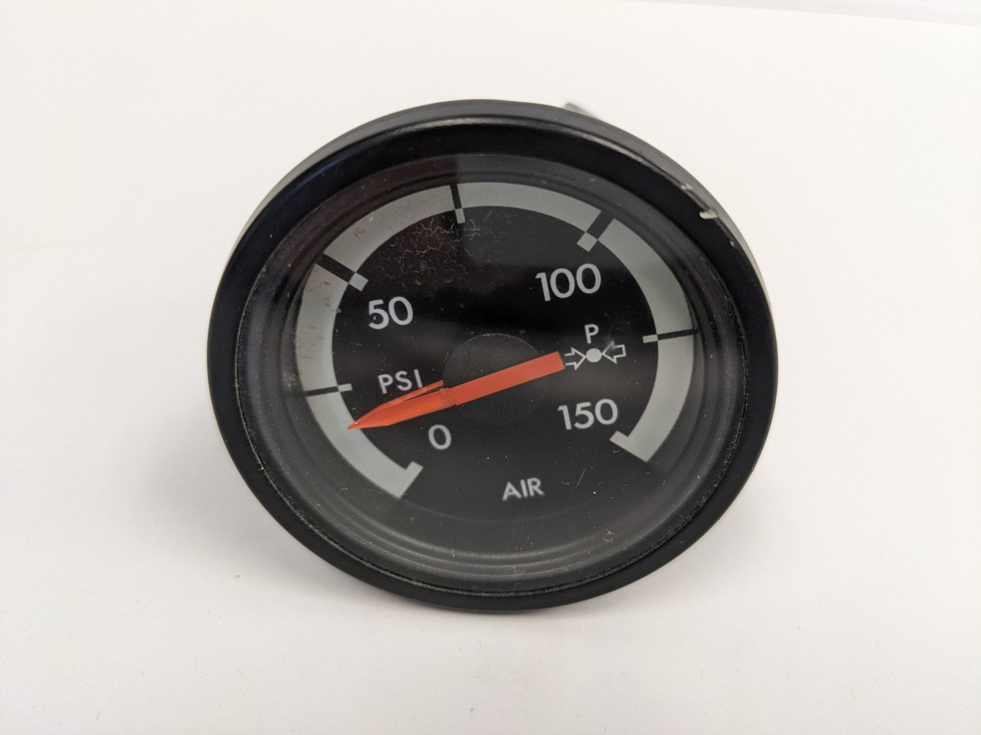 Damaged Freightliner Primary Air Pressure PSI Dash Gauge - P/N 22-46511-000 (10105398657340)