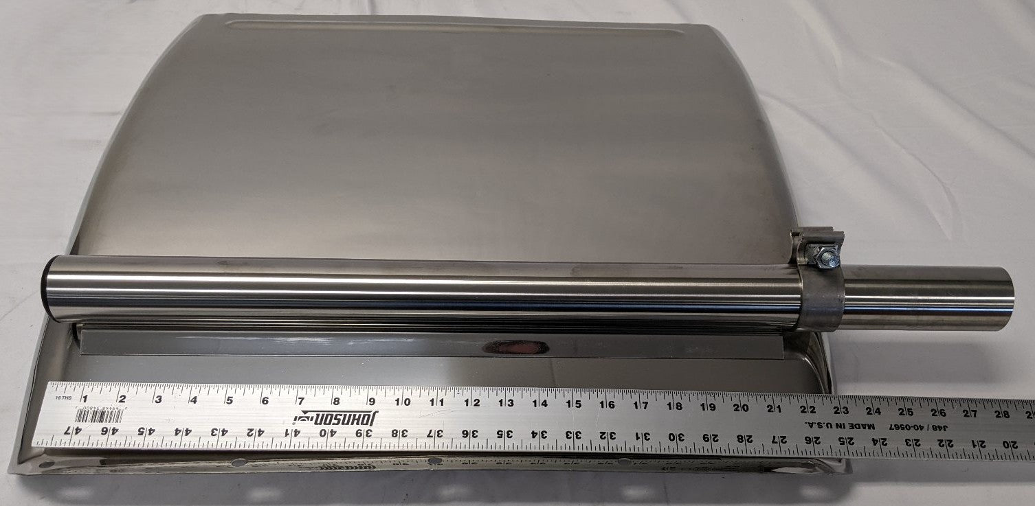 BettsHD Freightliner LH Low Mount Stainless Quarter Fender SP221FL6