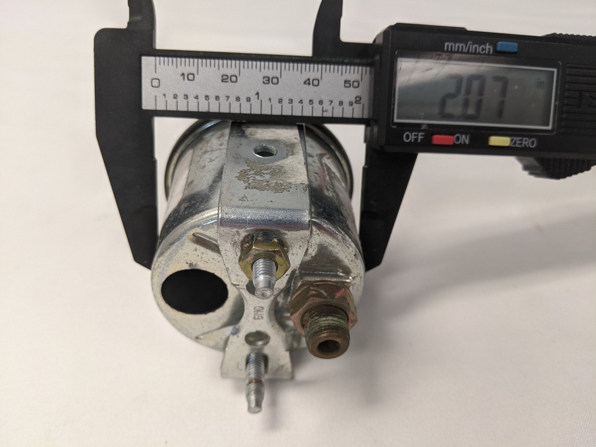 Damaged FTL Cascadia P3 Suspension Air Pressure PSI Gauge - P/N SW 490ACZ
