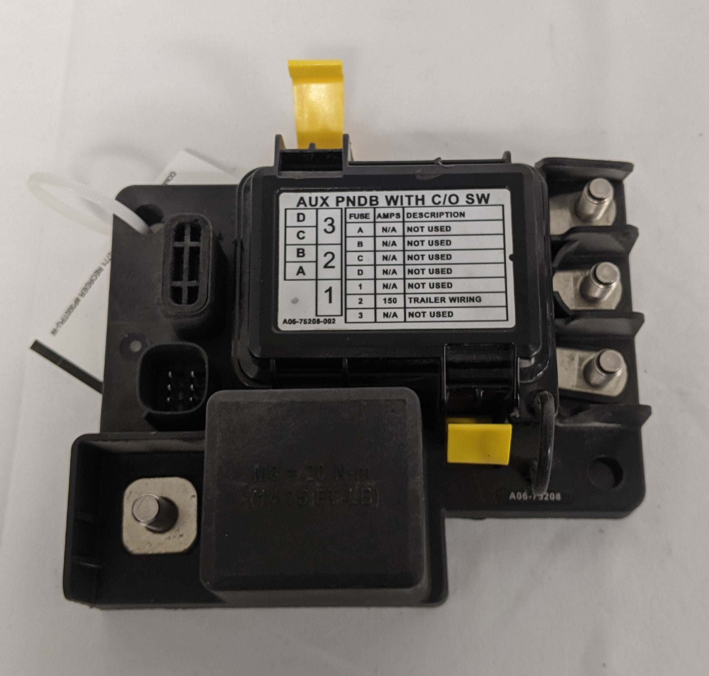 Damaged Littelfuse PNDB Junction Box EXP Module w/ Cut-off - P/N A06-75208-002 (9930119741756)