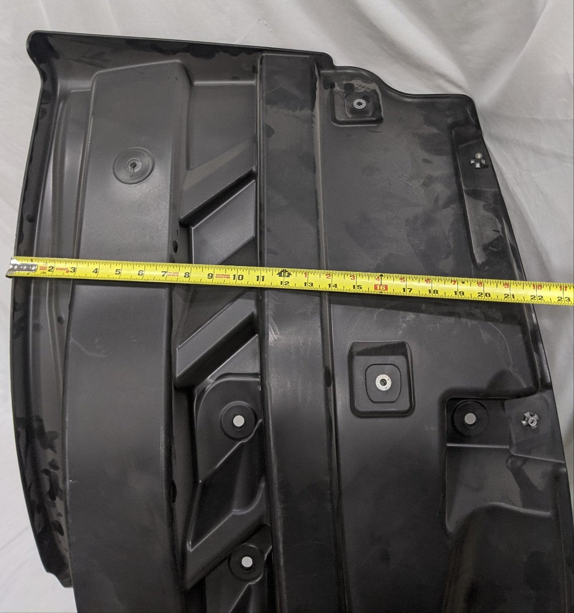 Damaged Freightliner LH Cabin Mounted Splash Guard - P/N A22-74146-000