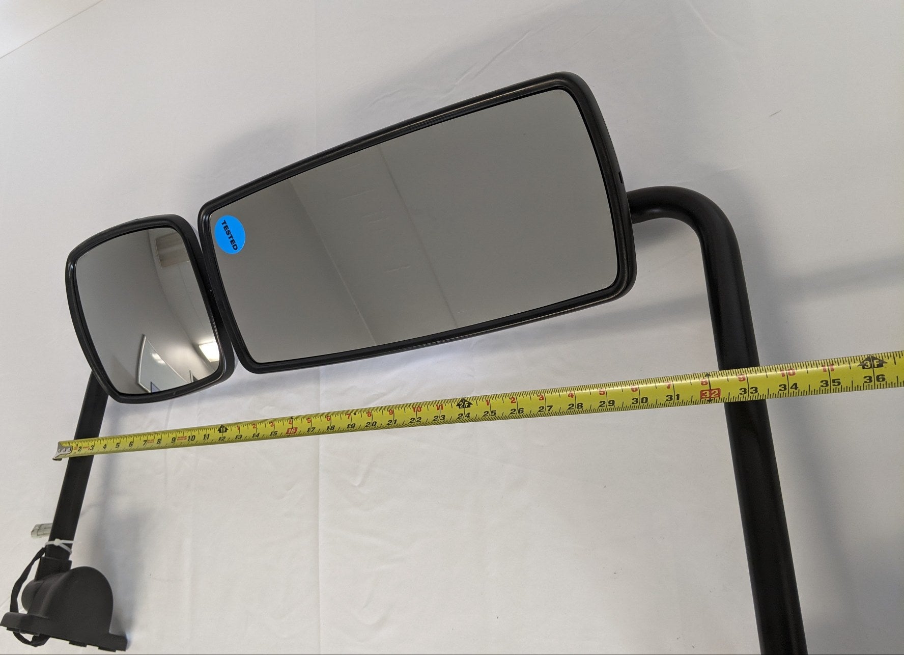 Freightliner M2 LH Detroit Temp. Sensor Chrome Mirror - P/N  A22-74243-031 (9920144834876)