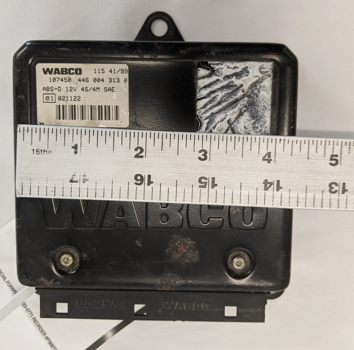 Used Wabco D-Basic 4S4M ABS Electronic Control Module - P/N WAB 446 004 313 0