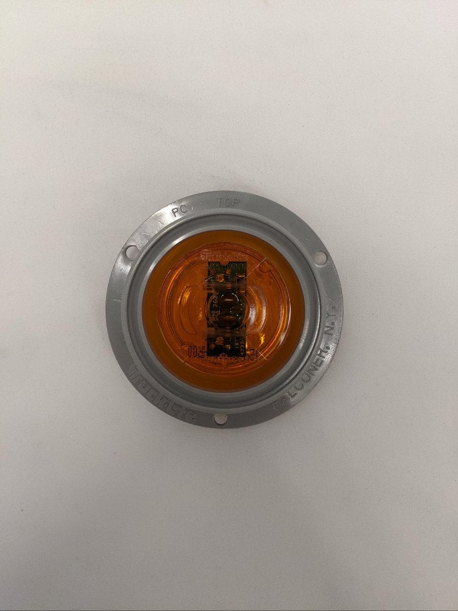 New Truck-Lite Yellow LED With Flange Marker Light - P/N 10251Y (10109640573244)