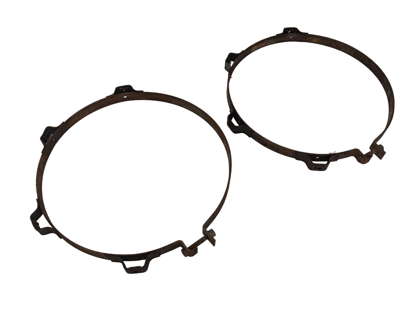 *Lot of 2* Used Freightliner Exhaust Muffler Shield Clamp - P/N A04-12111-014