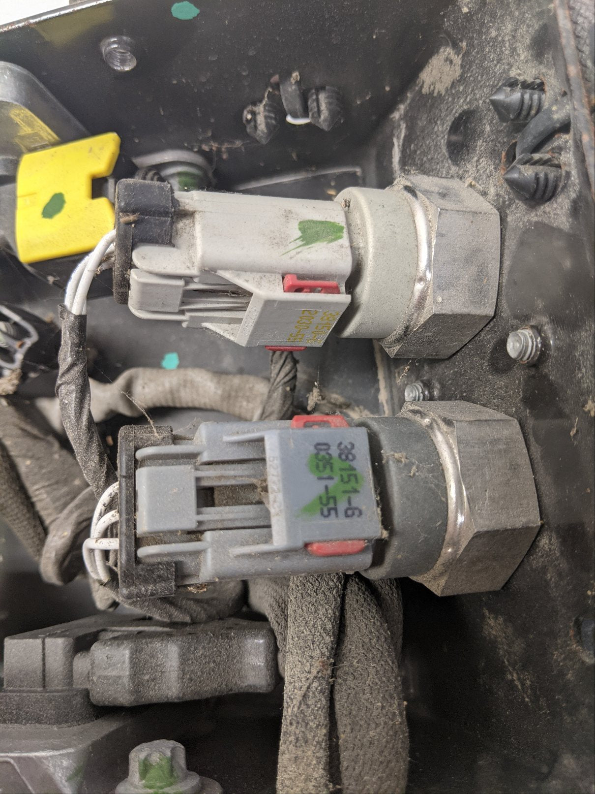 Used Freightliner DD15 DD13 DPF Aftertreatment Wiring Harness Sensor Box