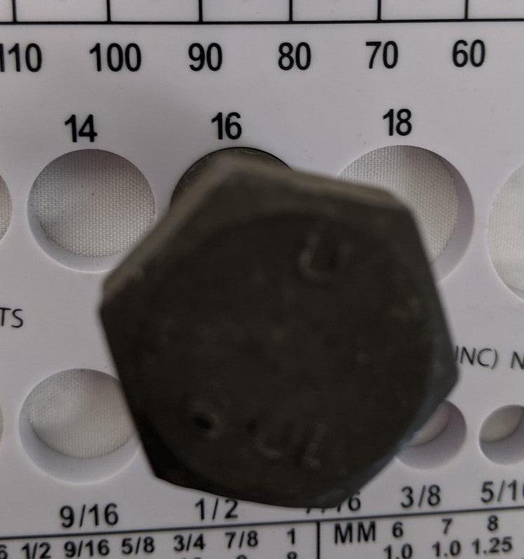 *Lot of 25* New M16-1.5mm x 40mm Fully Threaded Grade 10.9 Steel Hex Bolts