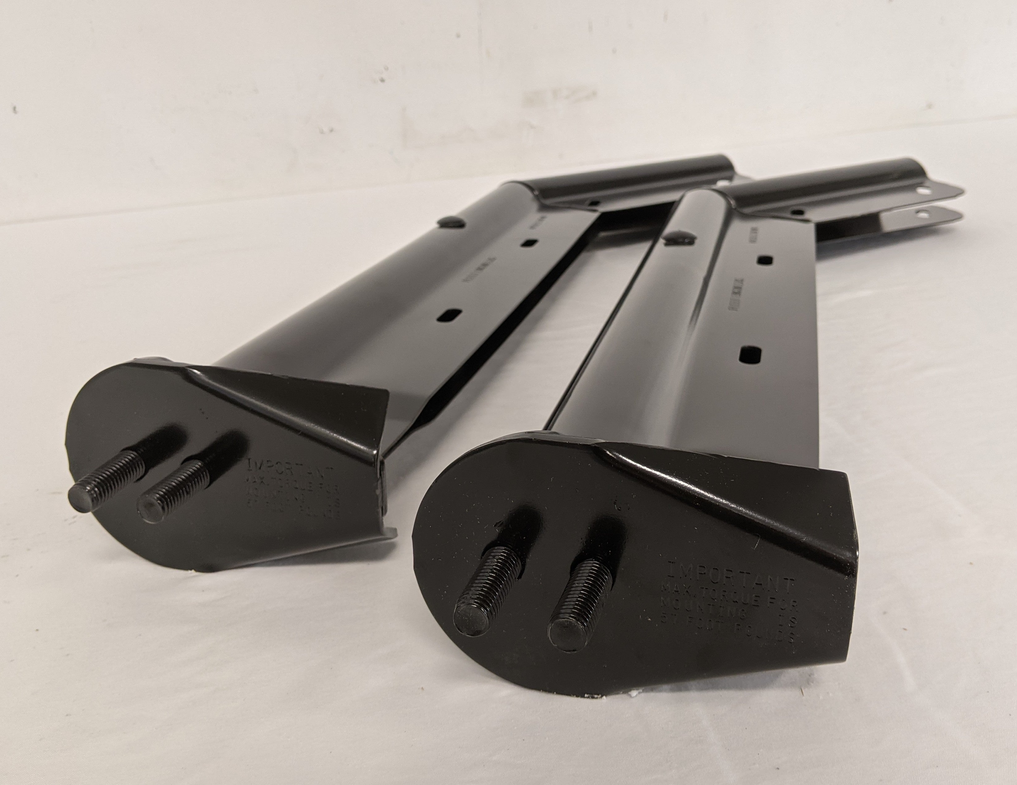 New *Set of 2* 27 1/2" 45 Deg. Angled Mud Flap Bracket Kit - P/N FTG03300864 (9902321074492)