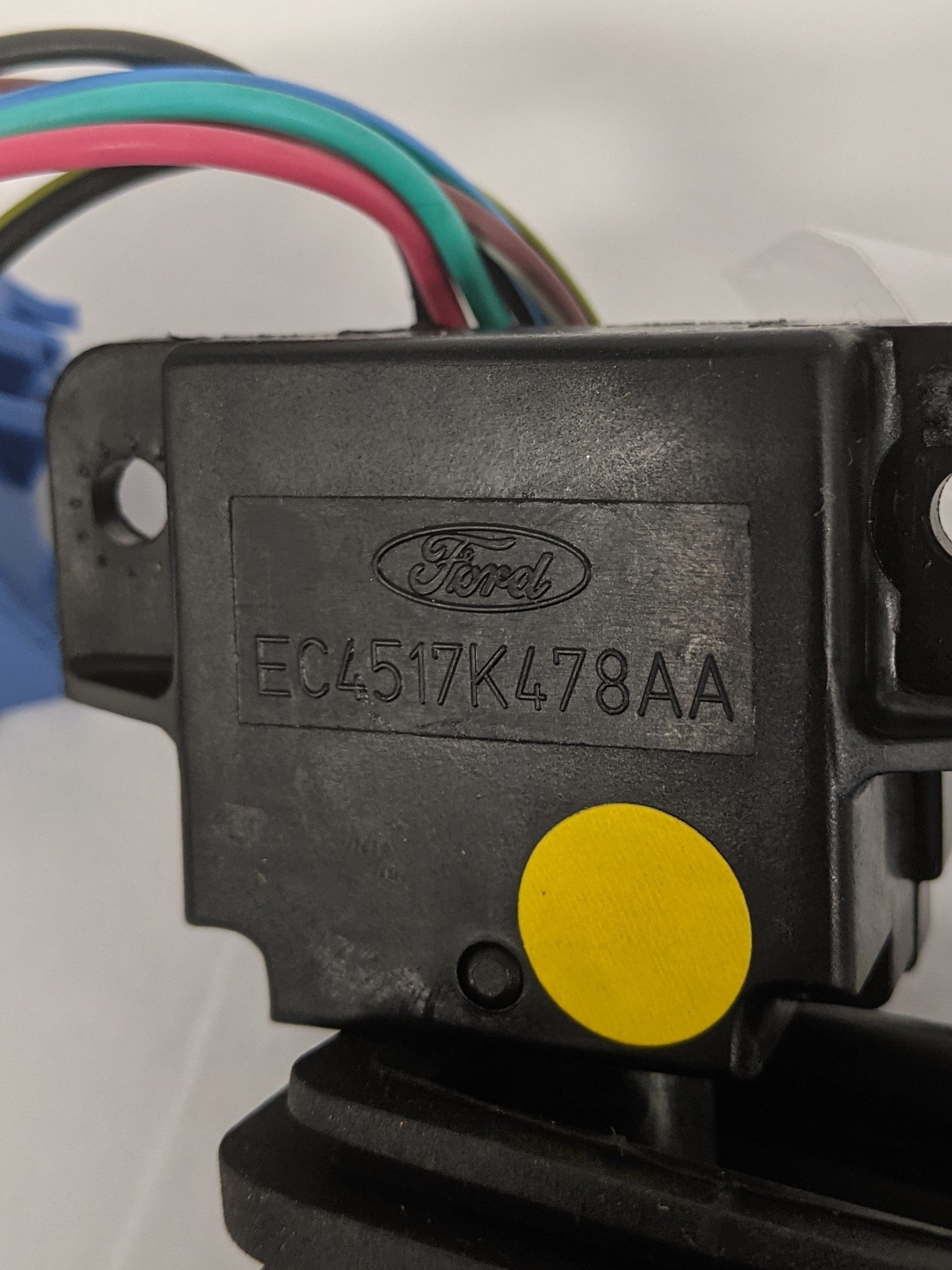 Damaged Ford Cargo Windshield Wiper Washer Switch Lever Arm w/ Timer - P/N EC4517K478AA (10129901322556)