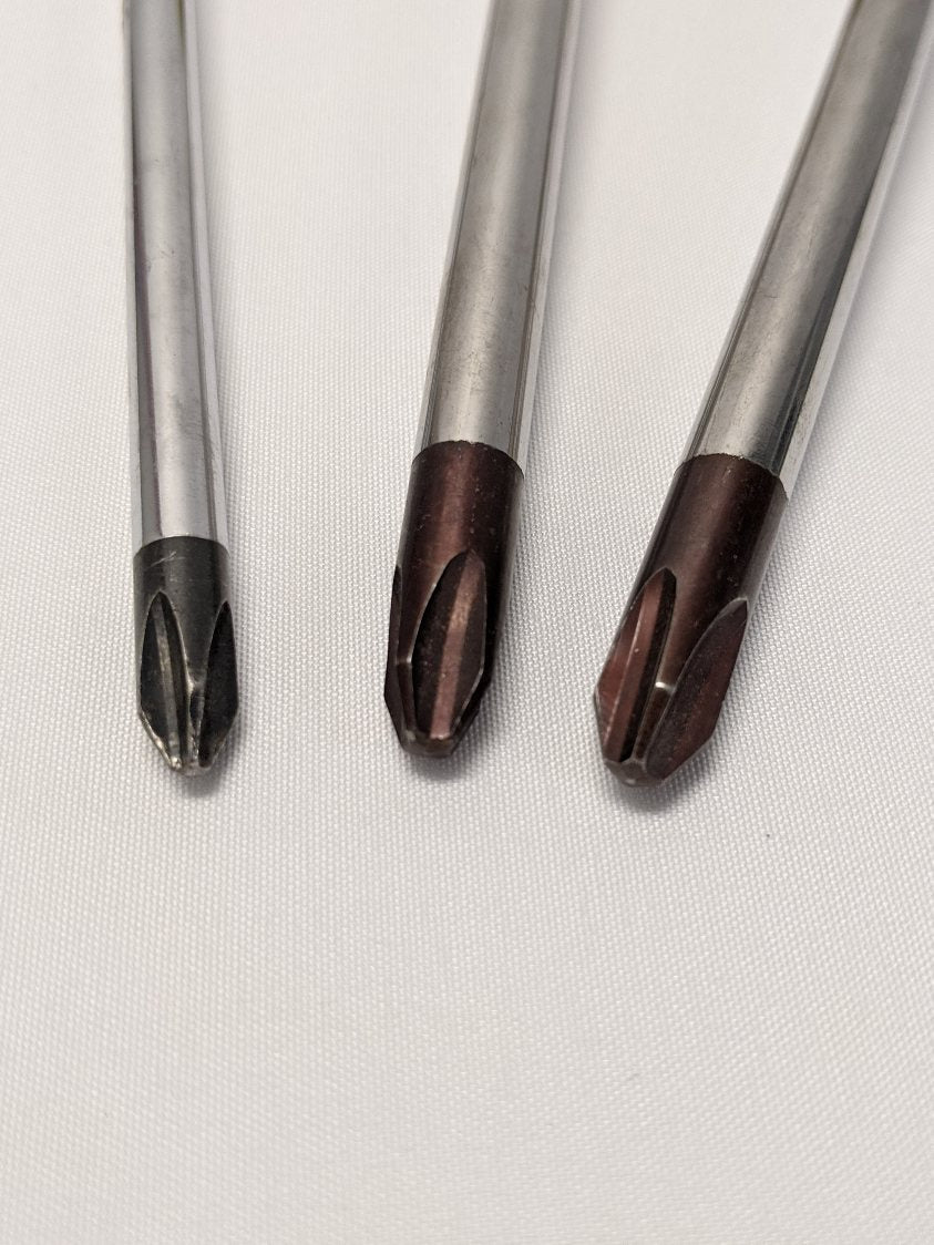 *Lot of 3* Used Klein Tools Philips Screwdriver Set