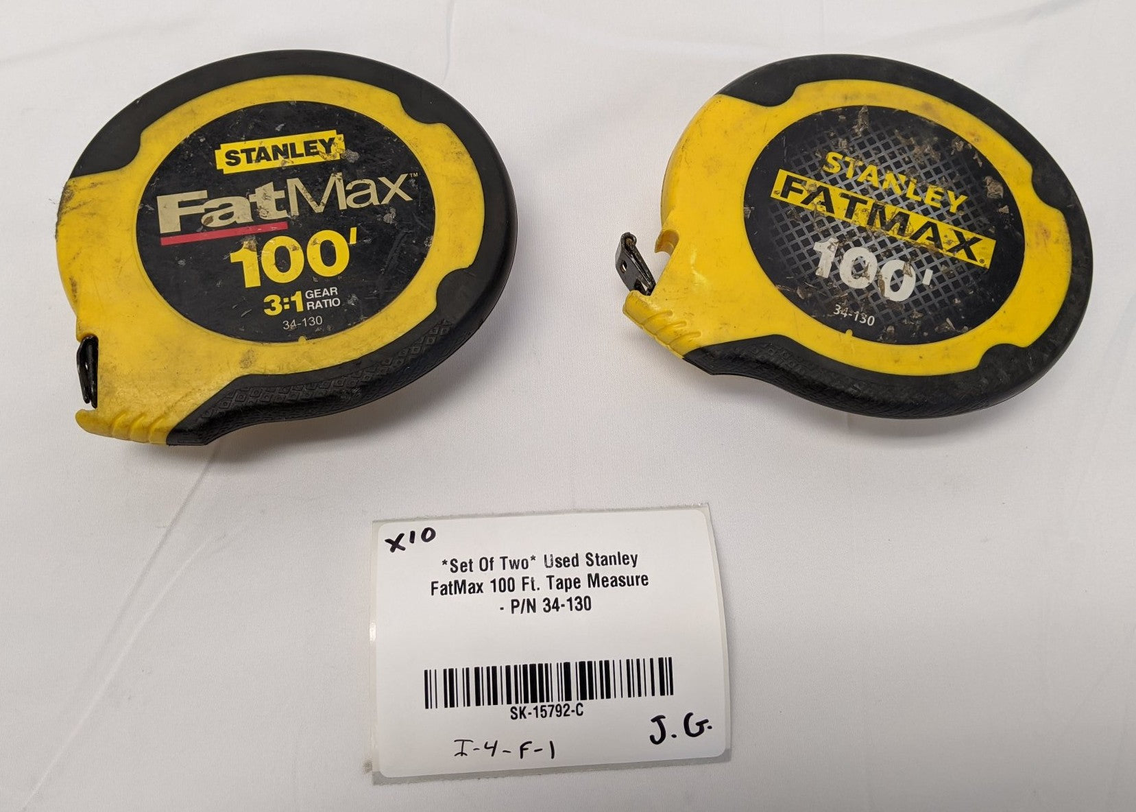 Stanley FatMax 100' Tape Measure - 2-Pack - 34-130