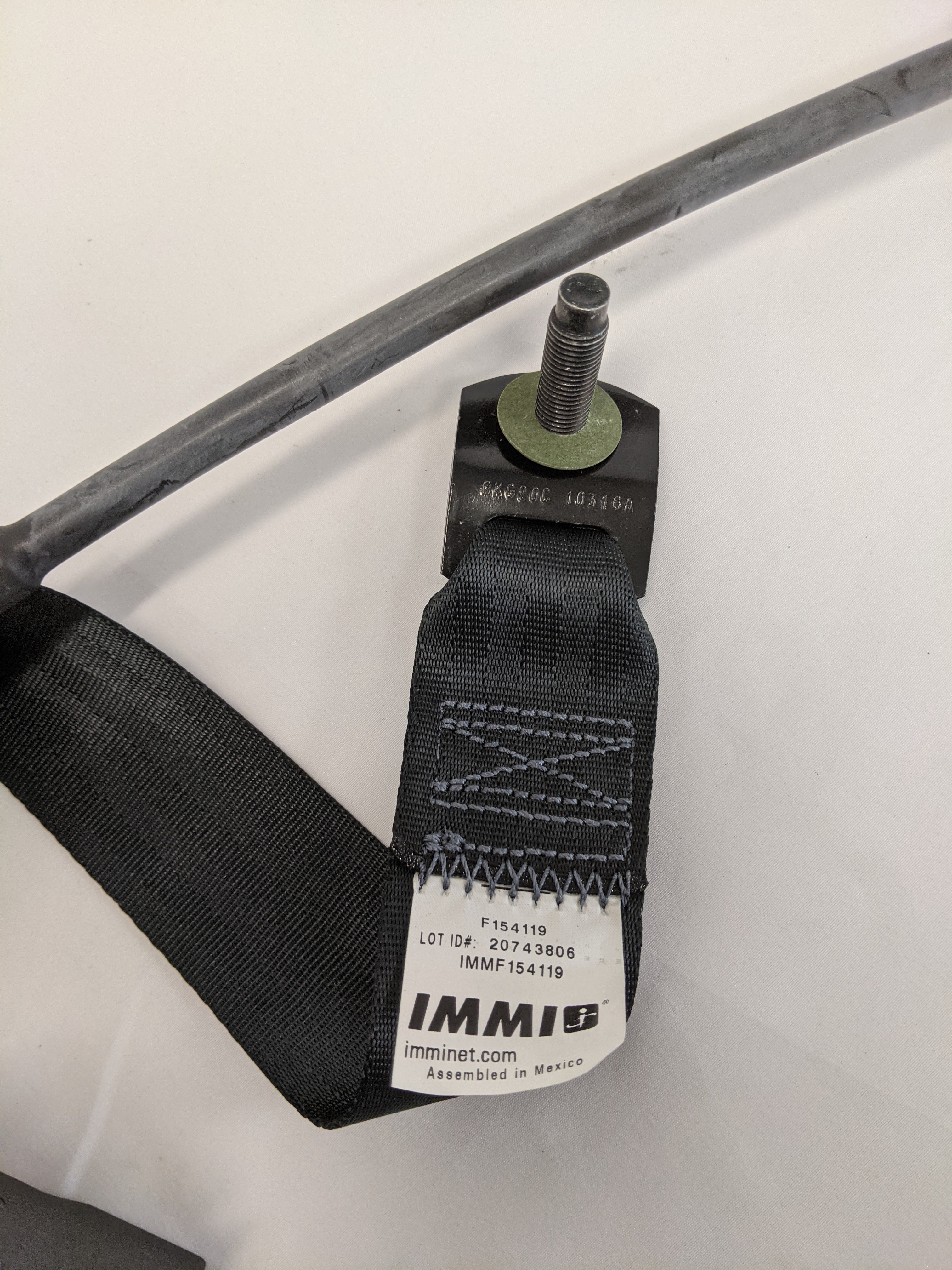 New IMM Freightliner M2 LH ISR 145 3 Point Seat Belt Assembly - P/N IMM F154119 (10118277628220)