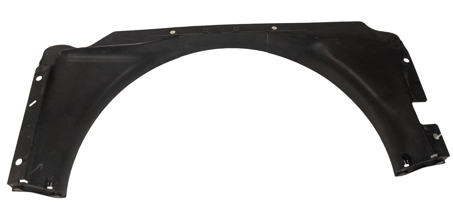 Used Freightliner Black Radiator Fan Upper Shroud Piece - P/N 05-25201-001