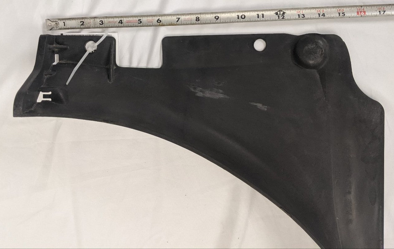 Used Freightliner Black Radiator Fan Upper Shroud Piece - P/N 05-25201-001