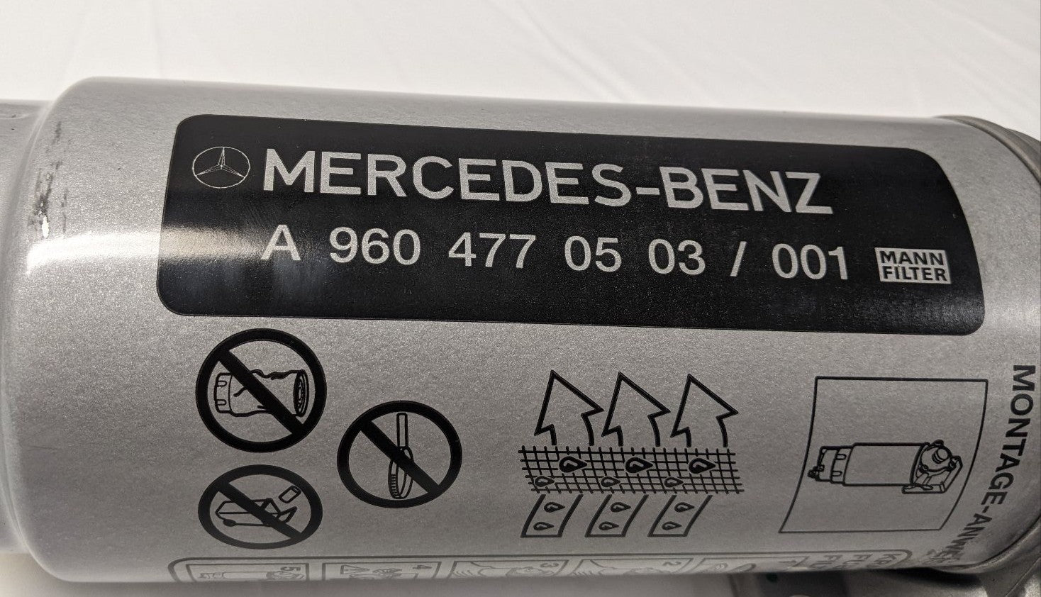 Mercedes-Benz Fuel Water Separator Pre-Filter | A9604701590
