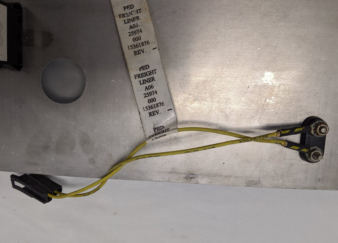 Used Freightliner Columbia Auxiliary Instrument Dash Panel -  P/N 22-45867-010