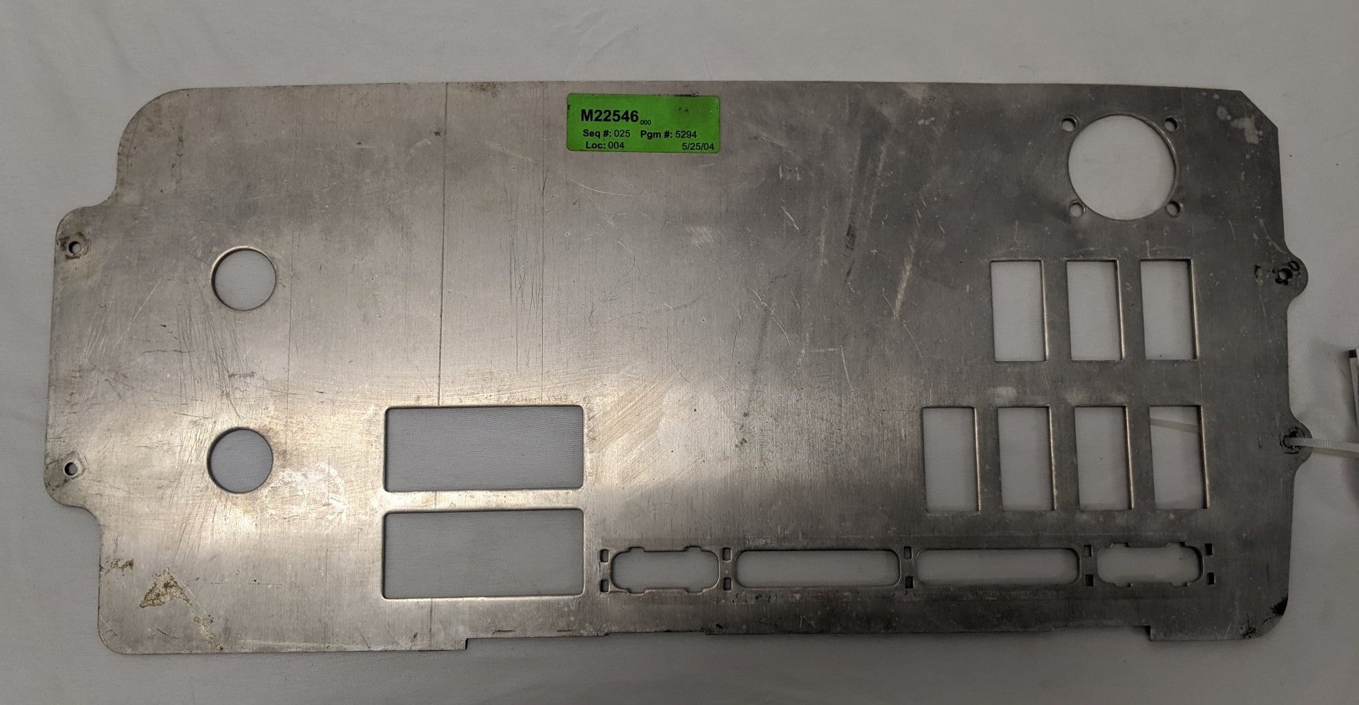 Used Freightliner Columbia Blank Instrument Dash Panel -  P/N 22-45867-000