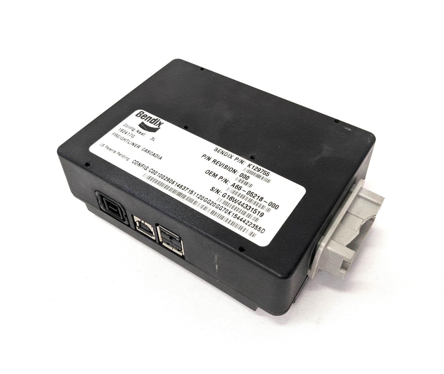 Damaged Bendix ECU Lane Departure Warning Module - P/N  A66-05218-000