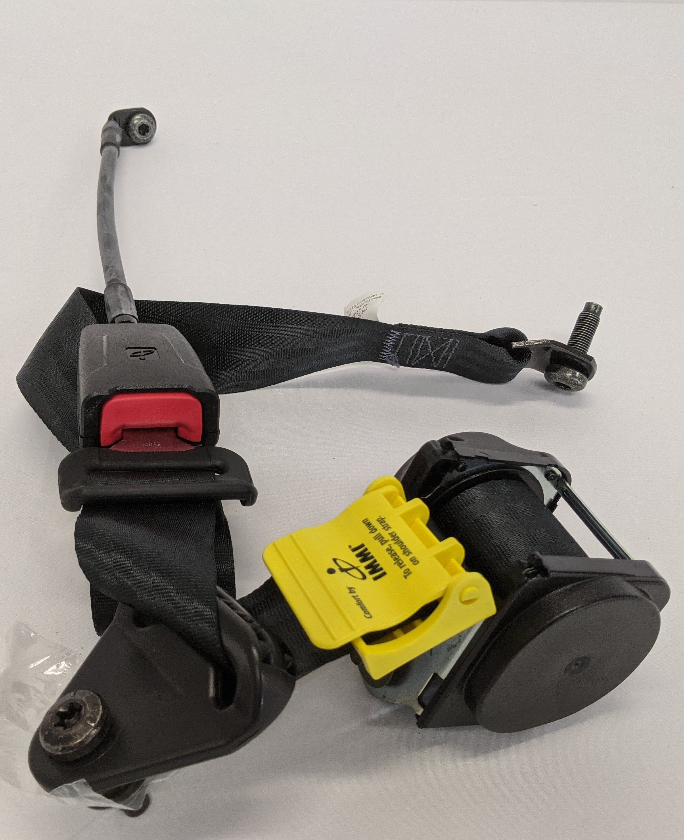 New IMM Freightliner M2 LH ISR 145 3 Point Seat Belt Assembly - P/N IMM F154119 (10118277628220)
