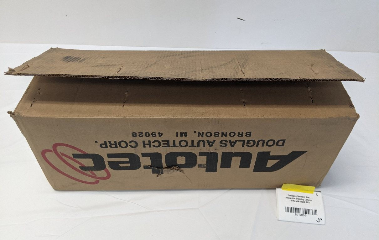 Damaged Western Star Adjustable Steering Column - P/N A14-17232-003