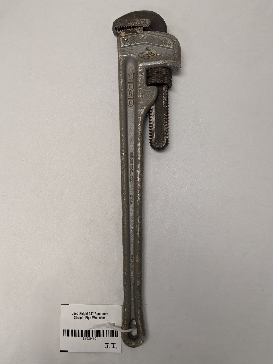 Used Ridgid 24" Aluminum Straight Pipe Wrenches