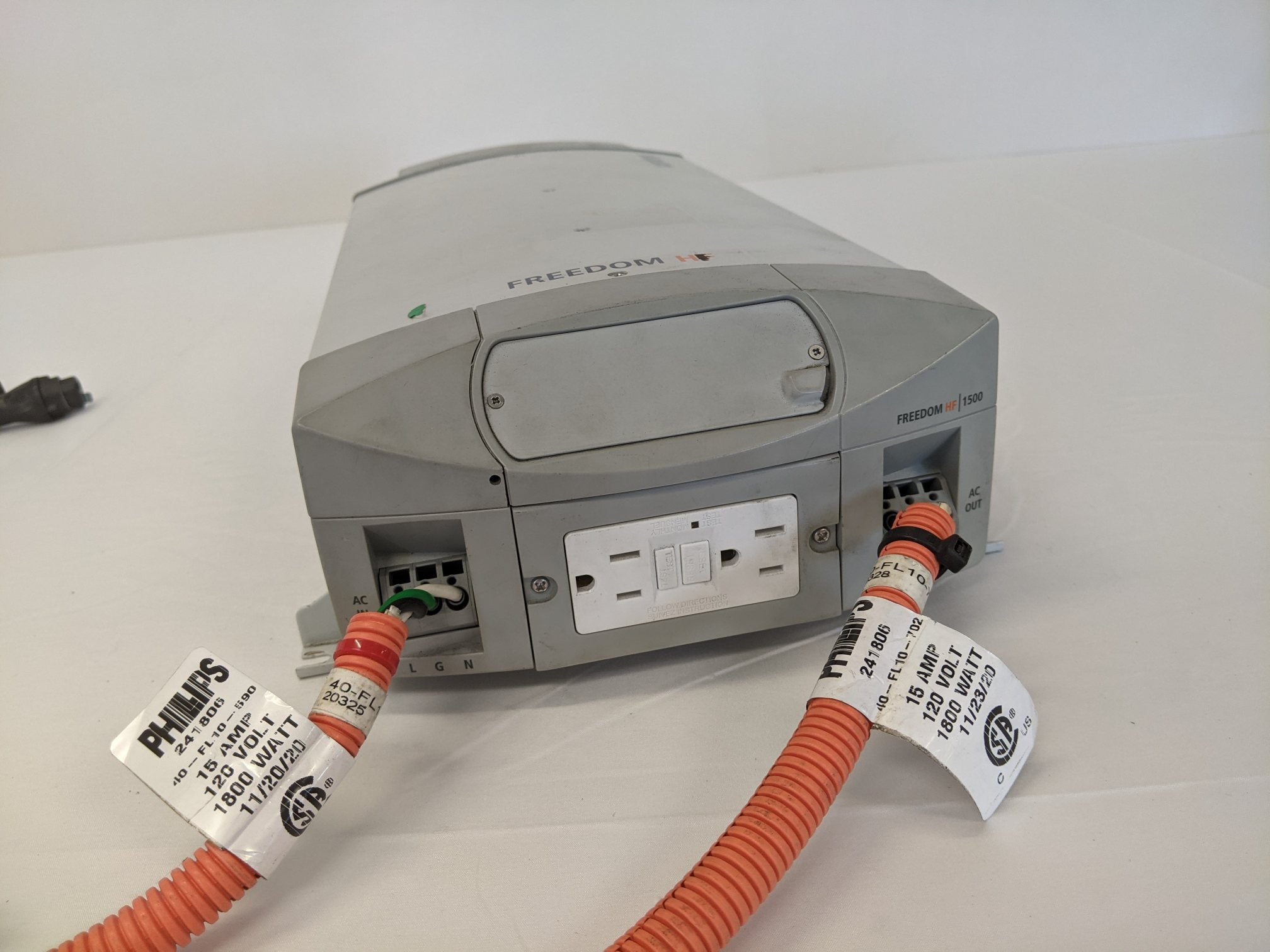 Used Partial Xantrex Freedom HF 1500W Inverter Assy - P/N  A06-93338-001 (10138979270972)