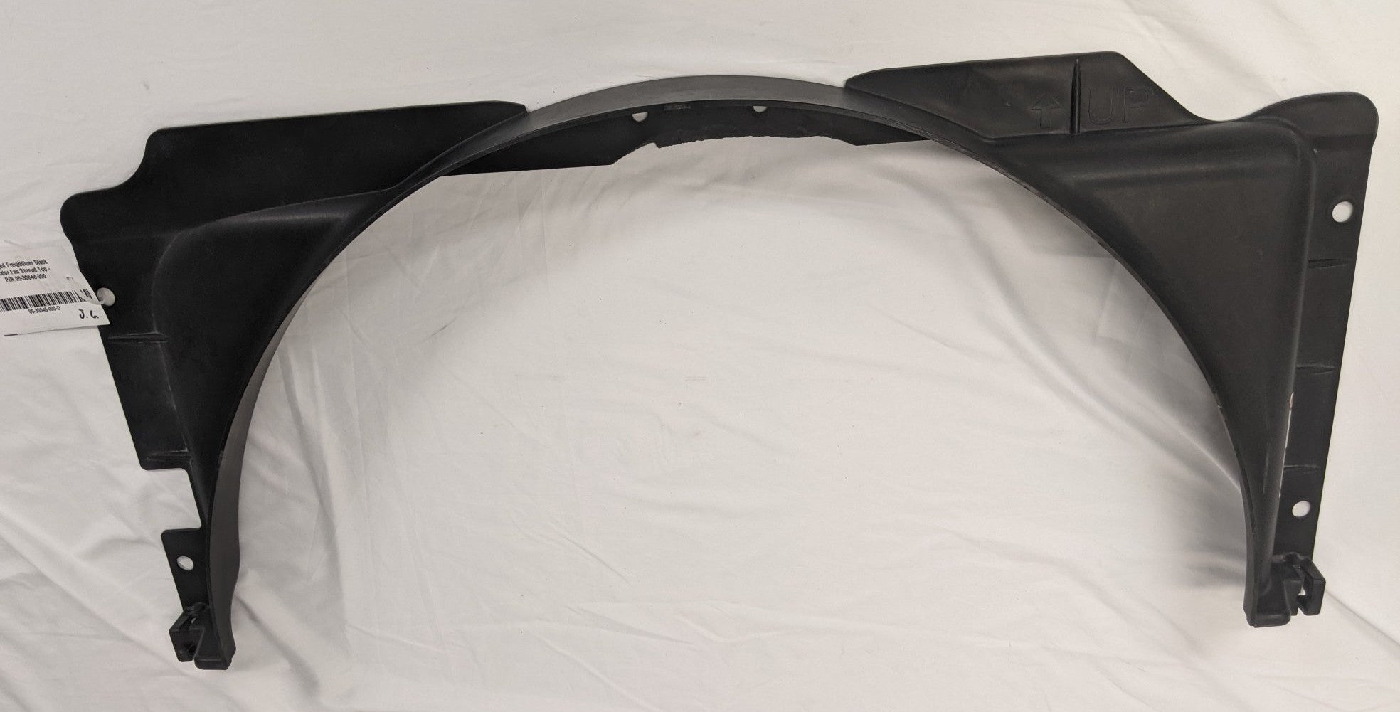 Damaged Freightliner Black Radiator Fan Shroud Top - P/N 05-30848-000