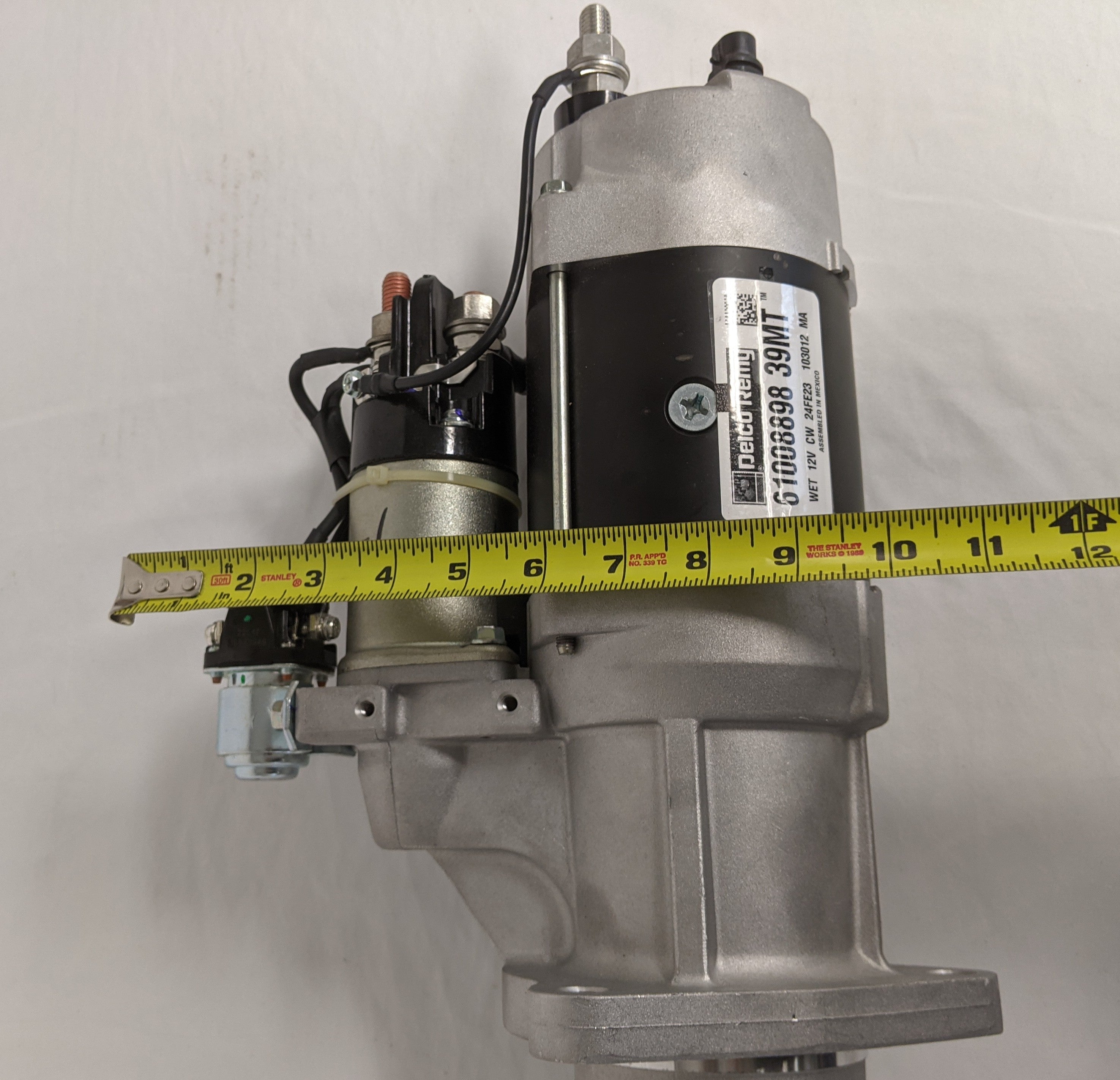 New Delco Remy 39MT 12V Starter Motor - P/N DR 61008898