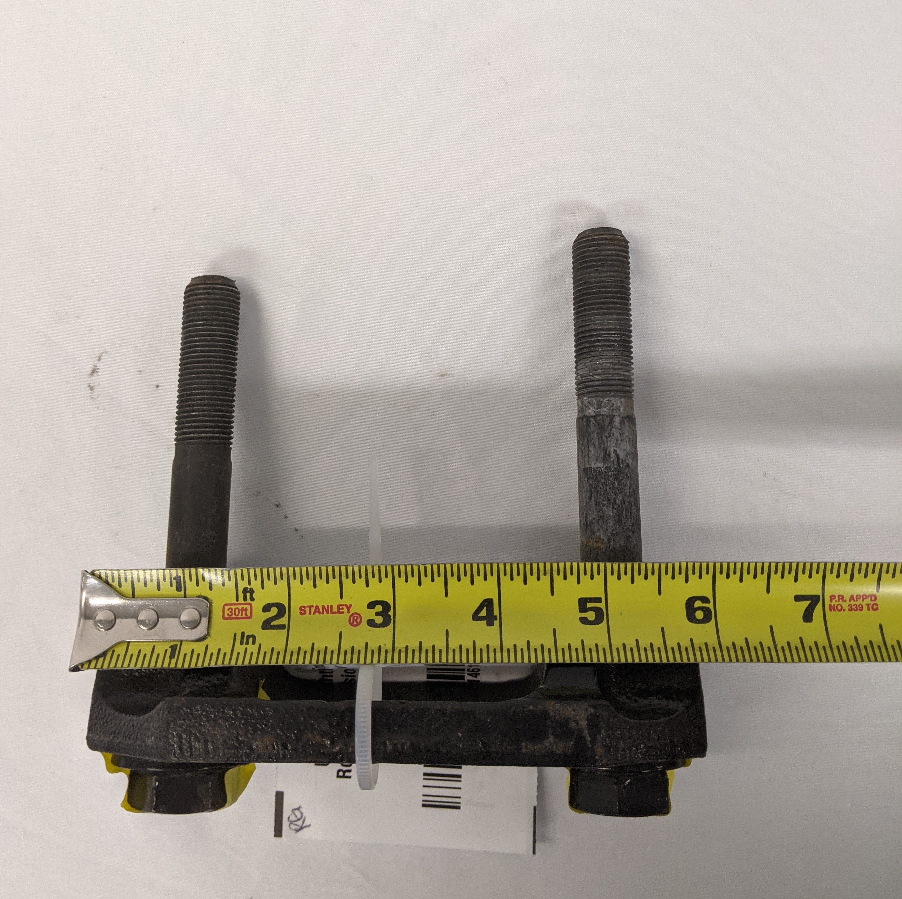 Used Freightliner Torque Rod Suspension Bracket w/ Hardware - P/N 16-12324-000 (10091727946044)