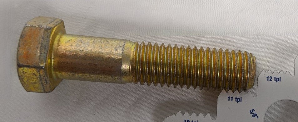 *Lot of 25* New 5/8"-11 x 2 3/4" Partly Threaded Coarse Grade 8 Steel Hex Bolts