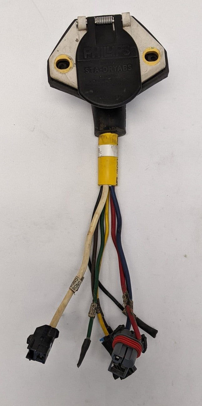 Phillips STA-DRY 7-Way ABS Socket Harness A06-57009-000 Used