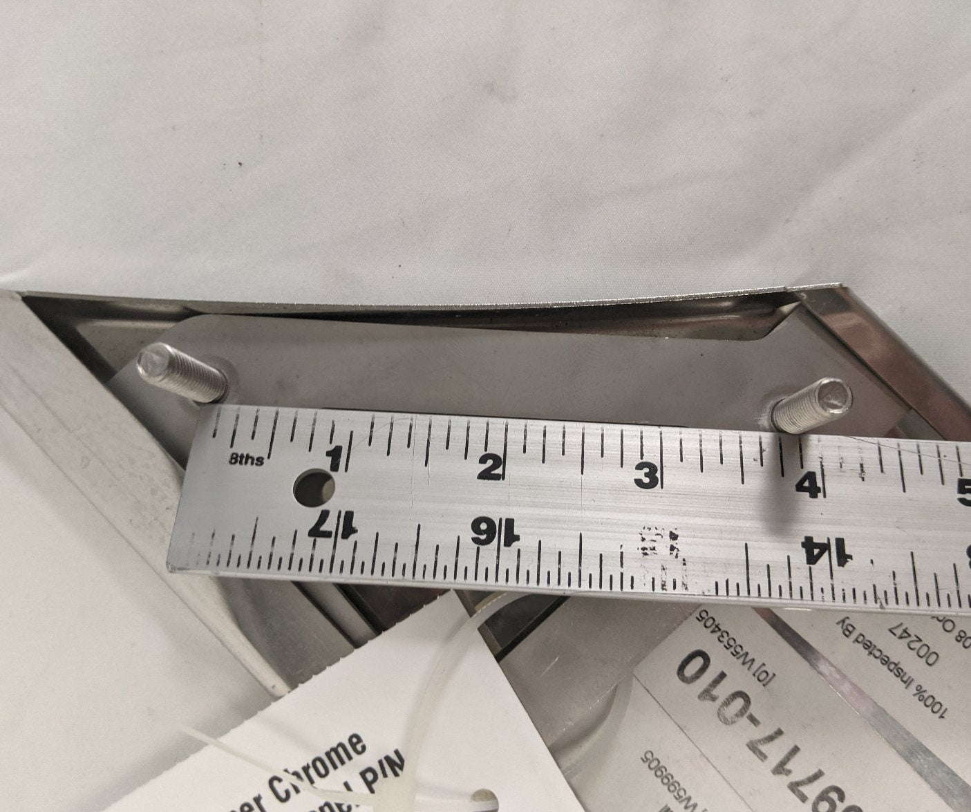 Dieter Freightliner Chrome Driver Side Valance Panel P/N  A22-69717-000