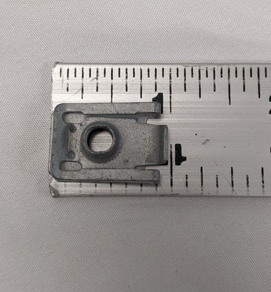 100 M6X1 Galvanized Steel Spring U-Clip Nuts