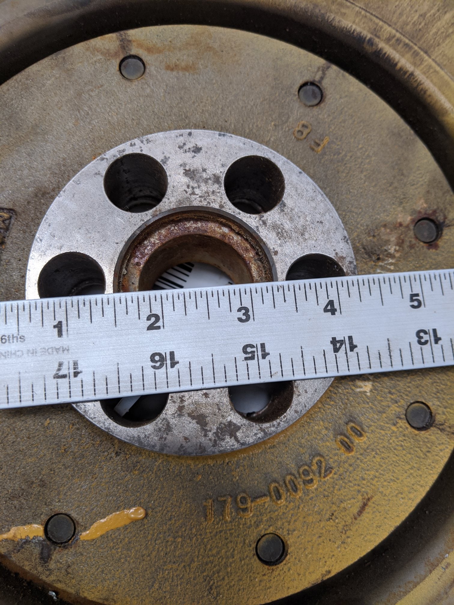 Caterpillar Crankshaft Vibration Damper Harmonic Balancer - 1678125