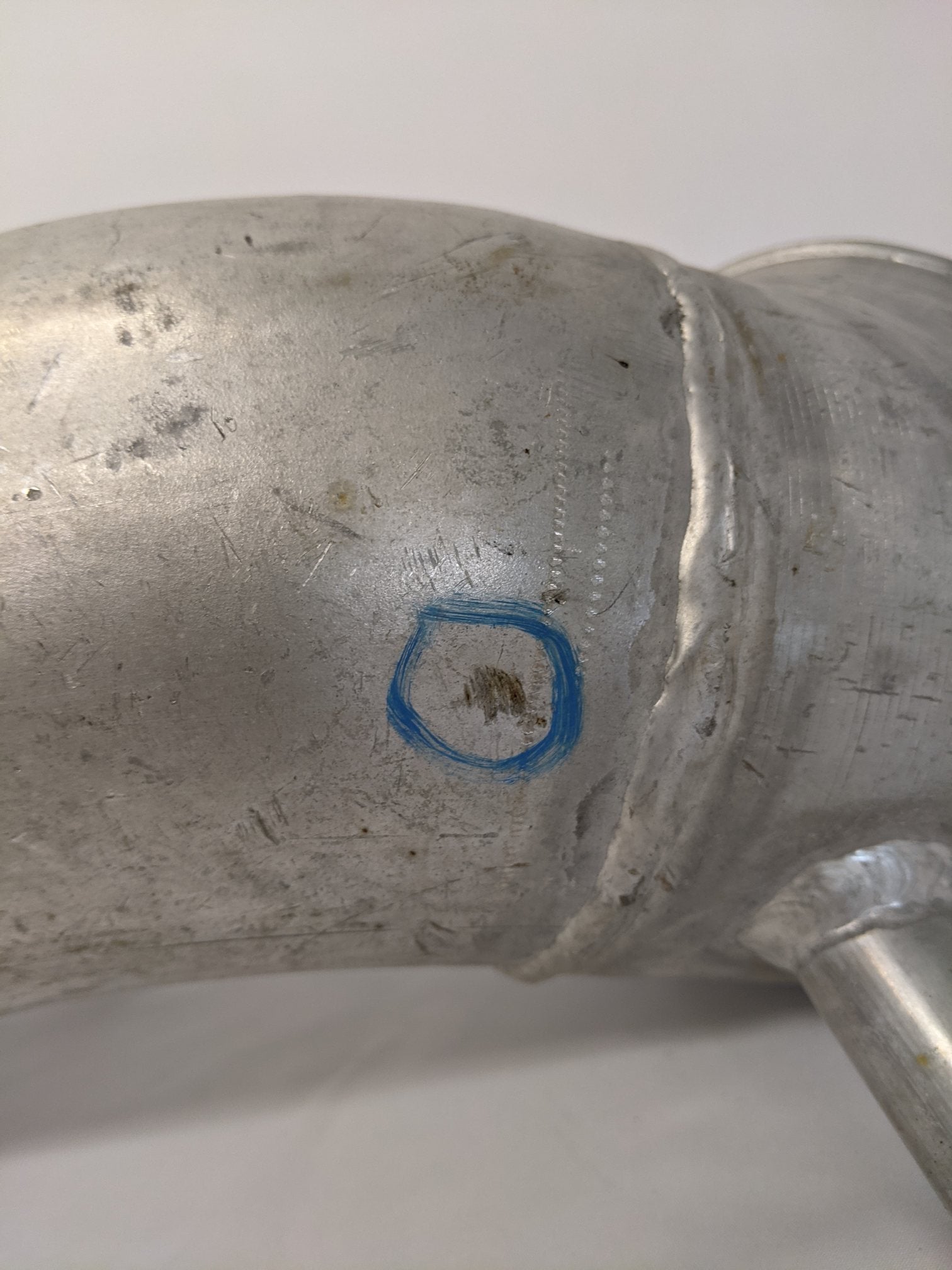 Used Freightliner S60 Formed Air Intake Tube - P/N A03-23371-000 (10020590813500)