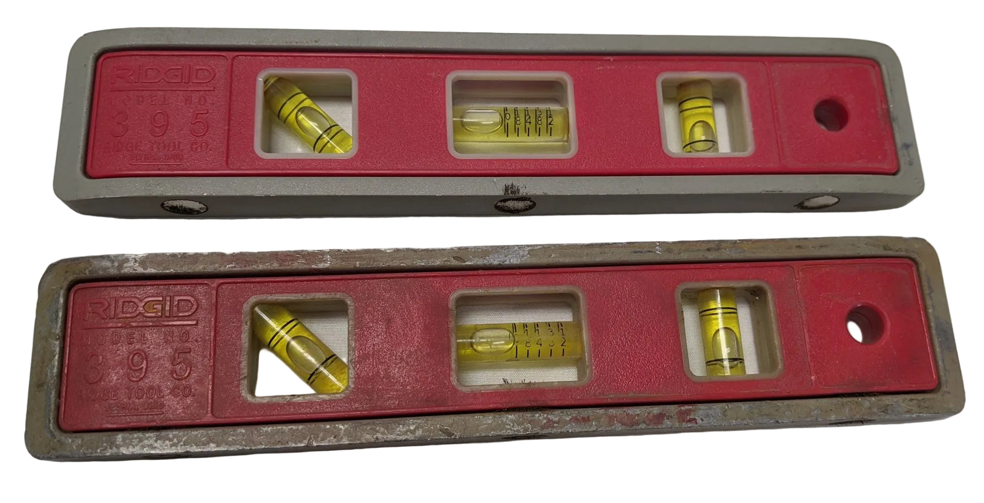 Ridgid 9" Magnetic Torpedo Level - #395 - Lot of 2