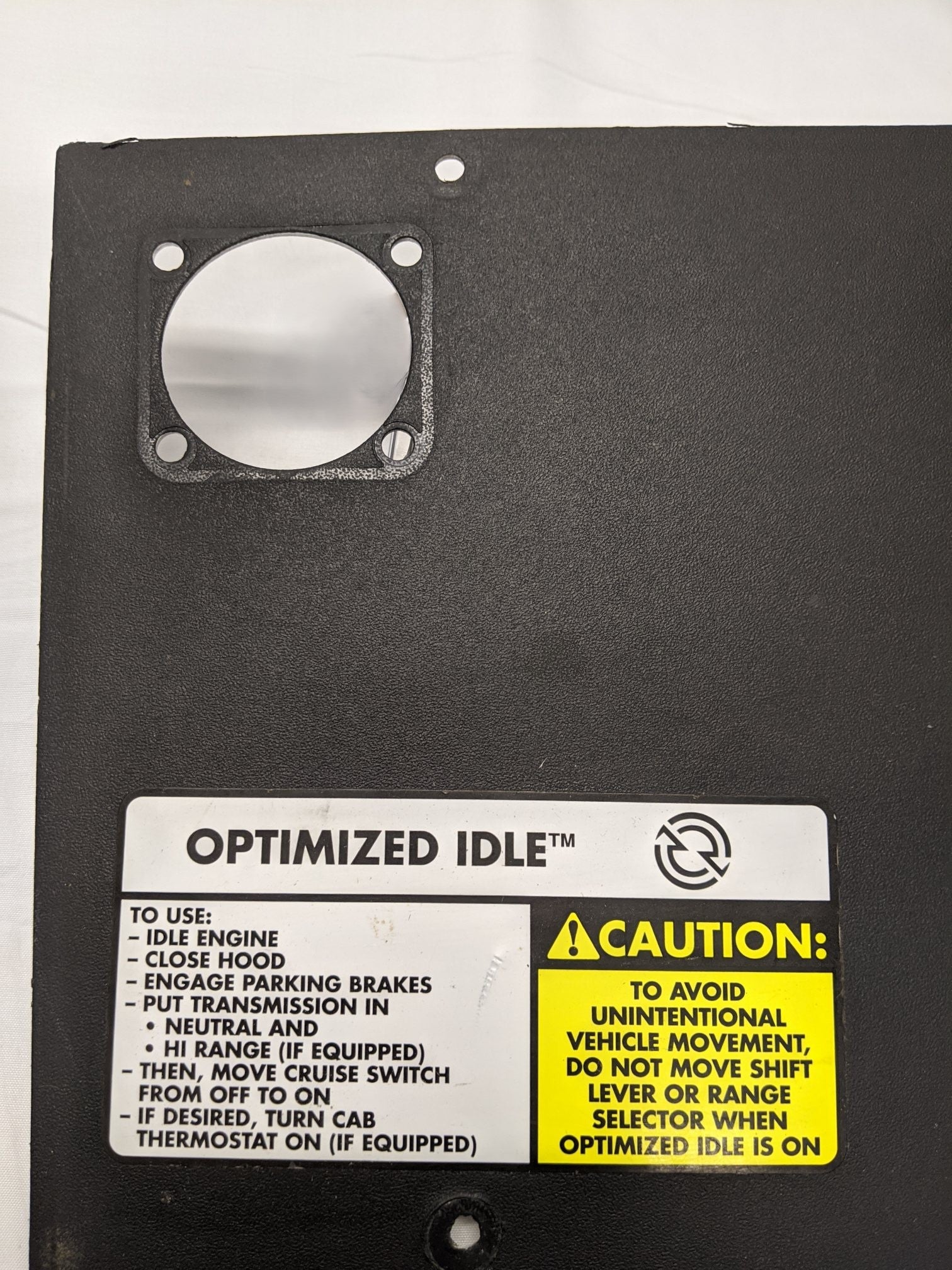 Freightliner Cascadia Auxiliary Instrument Panel (22-60660-000) - Used