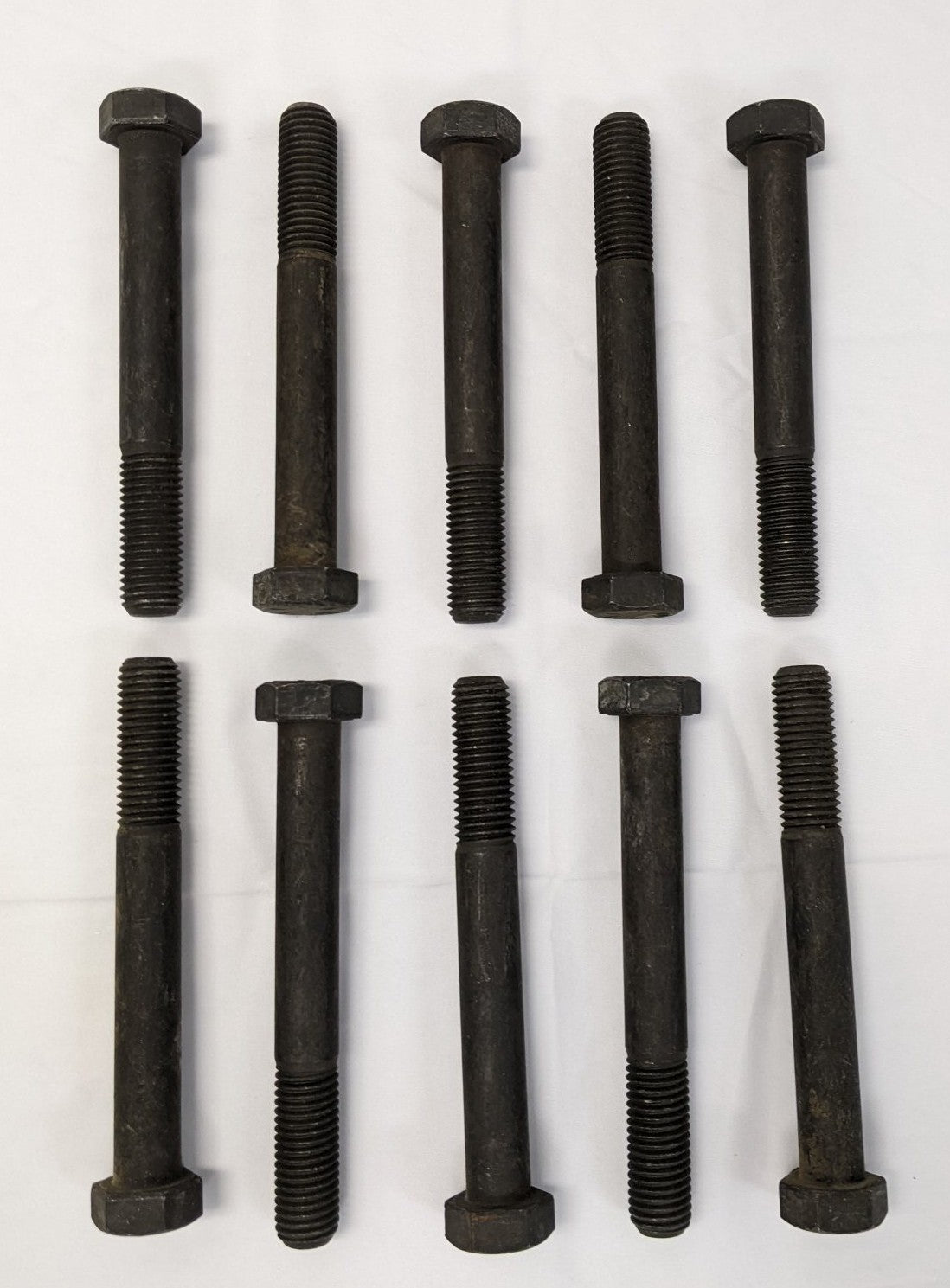 *Lot of 10* New 3/4"-10 x 6" Partly Threaded Coarse Grade 8 Steel Hex Bolts