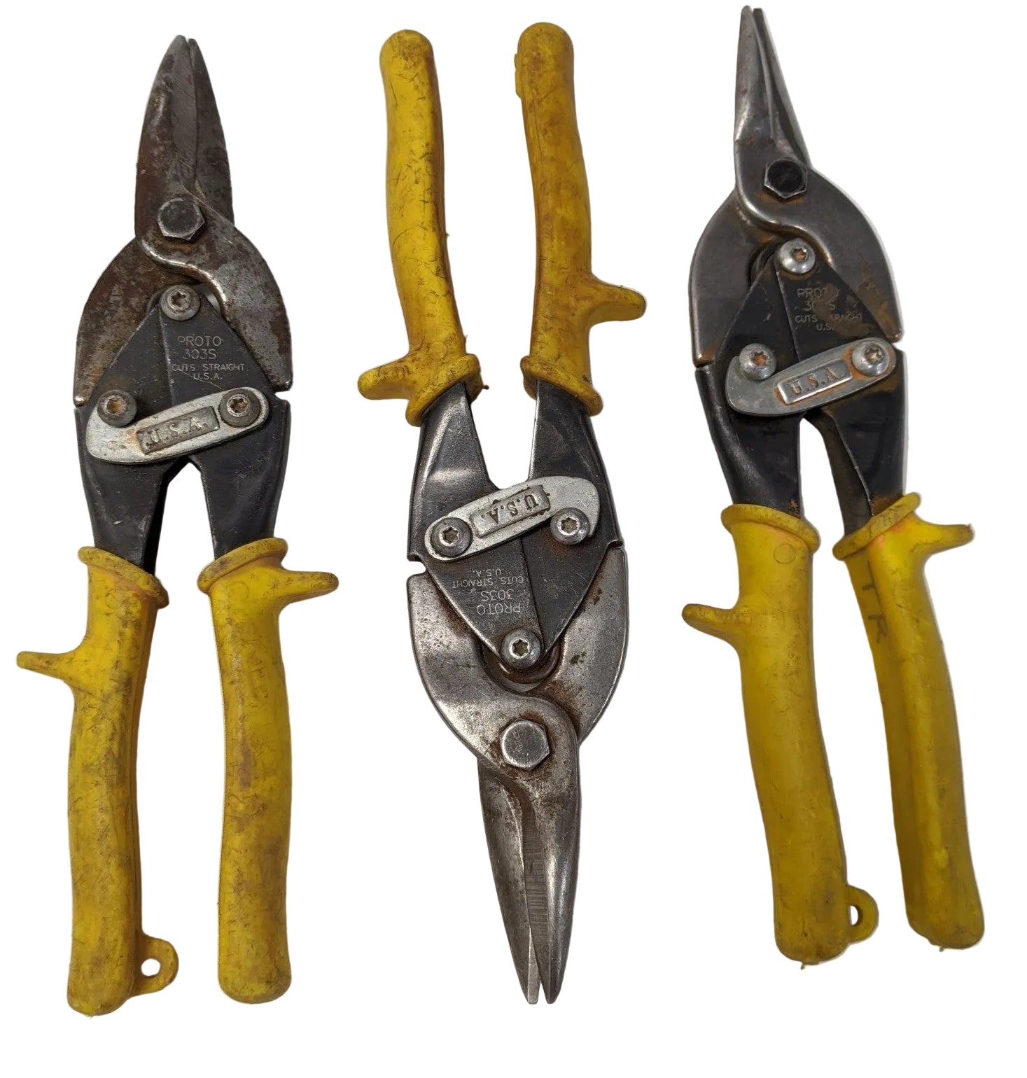 Proto Aviation Snips Straight Cut 303S - Lot of 3