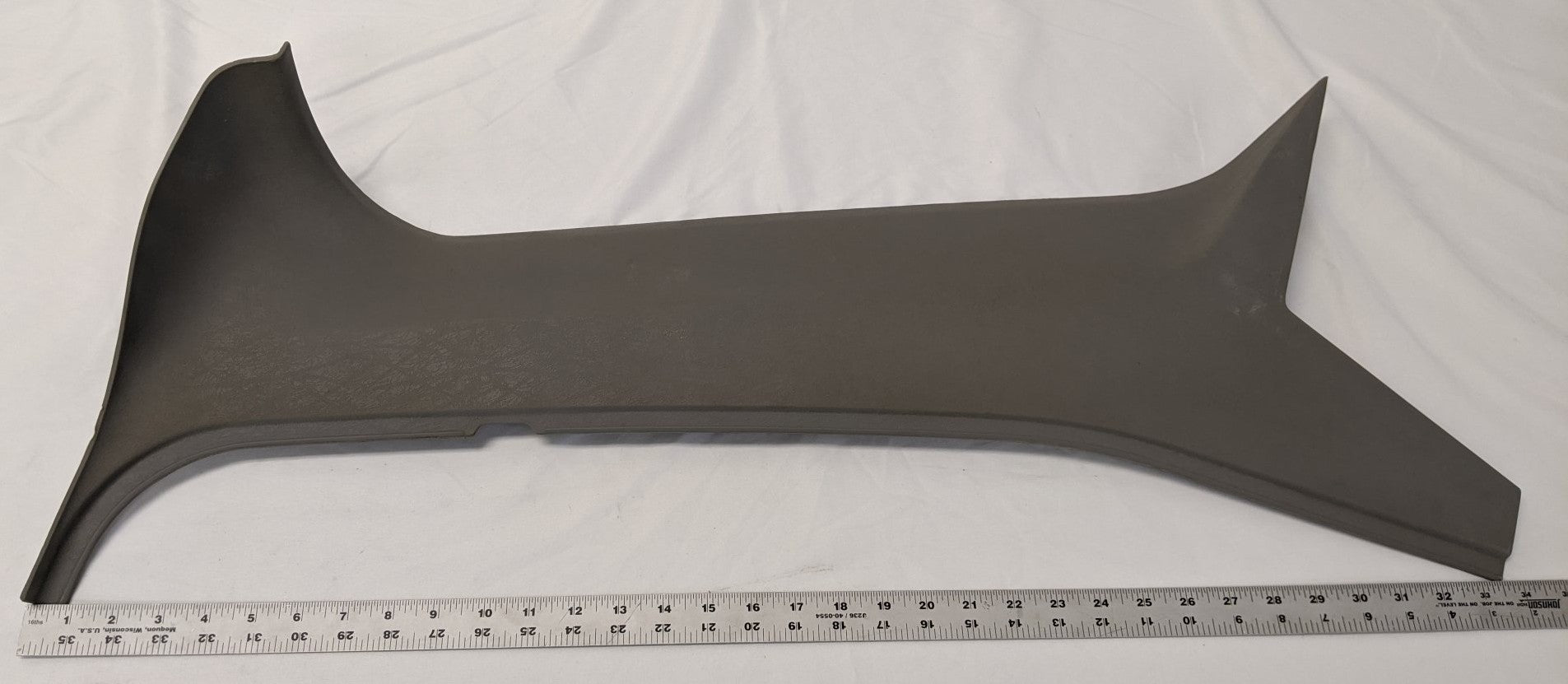 Damaged Freightliner Columbia LH Upper A-Pillar Cover Trim - P/N 18-29813-000