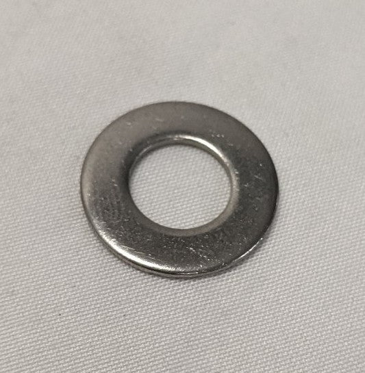 3/8" Zinc Plated Steel Flat Washers - Lot of 200 - 3/4" OD Corrosion Resistant