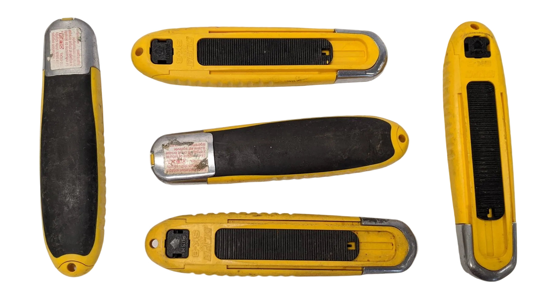 Olfa Auto-Retract Safety Knife - Lot of 5