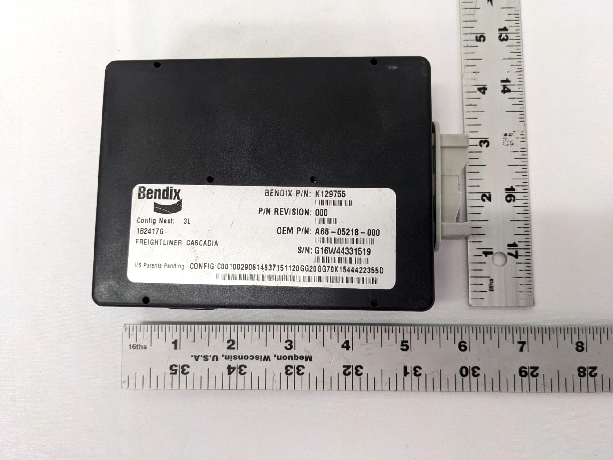 Damaged Bendix ECU Lane Departure Warning Module - P/N  A66-05218-000