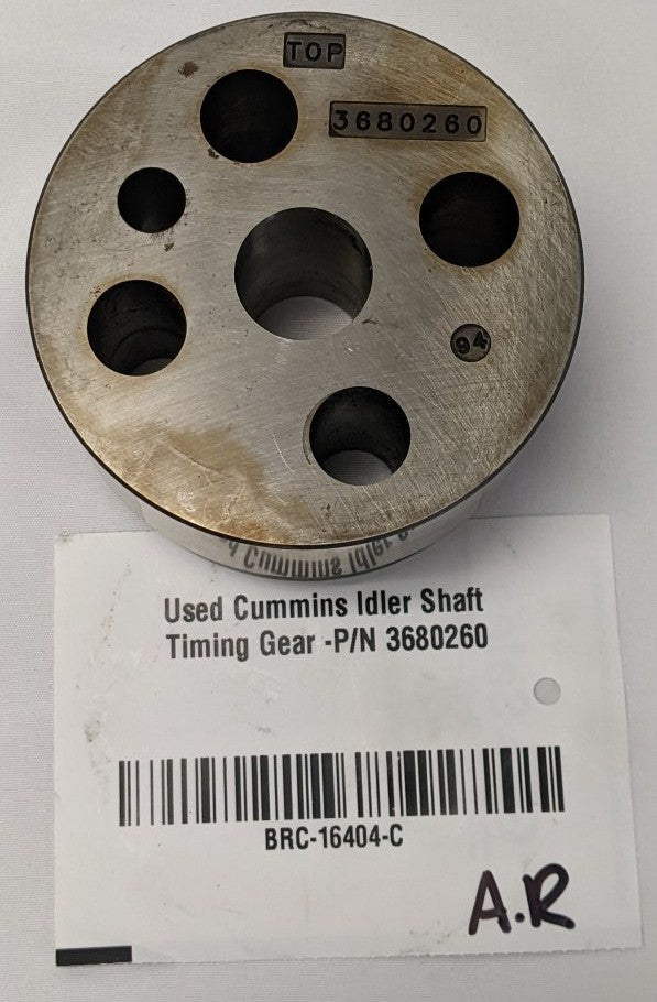 Used Cummins Idler Shaft Timing Gear -P/N 3680260