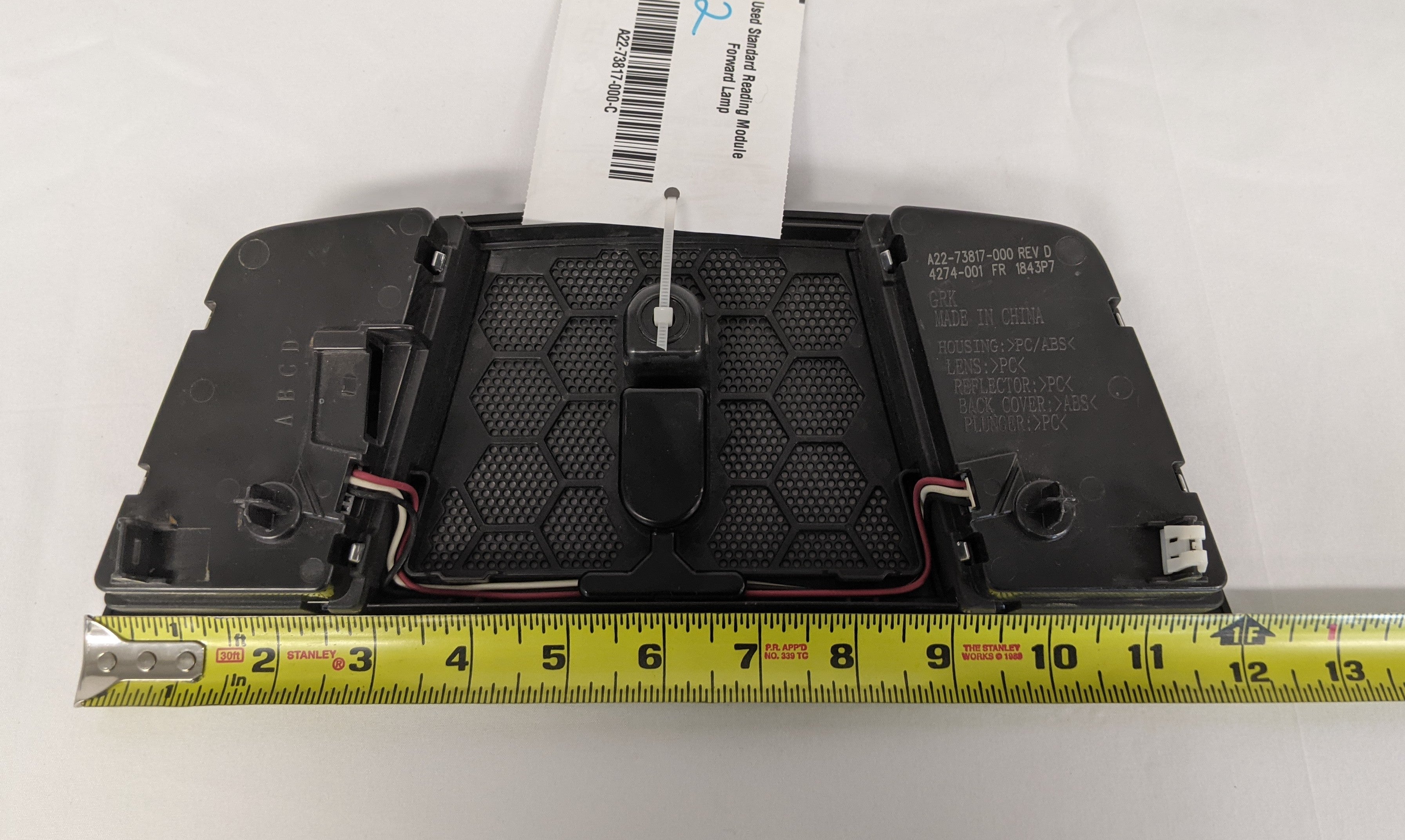 Used Standard Reading Module Forward Lamp - P/N  A22-73817-000 (6561884143702)